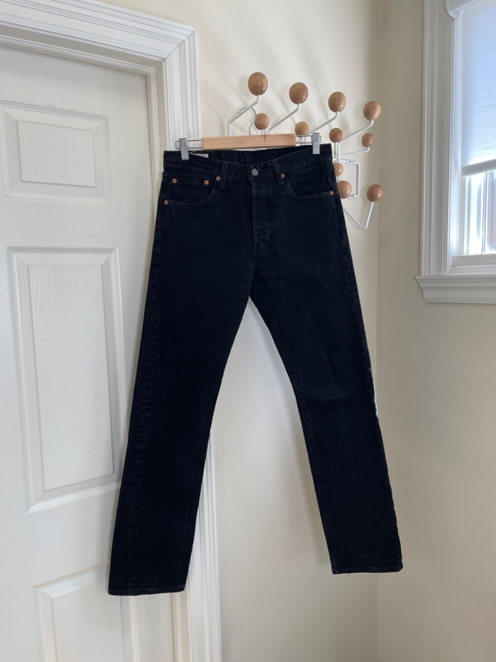 Levi's 501 '93 High Classic Denim Jeans - Black - 32x34